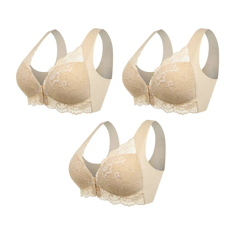 Nina™ | Beugelloze beha met voorsluiting