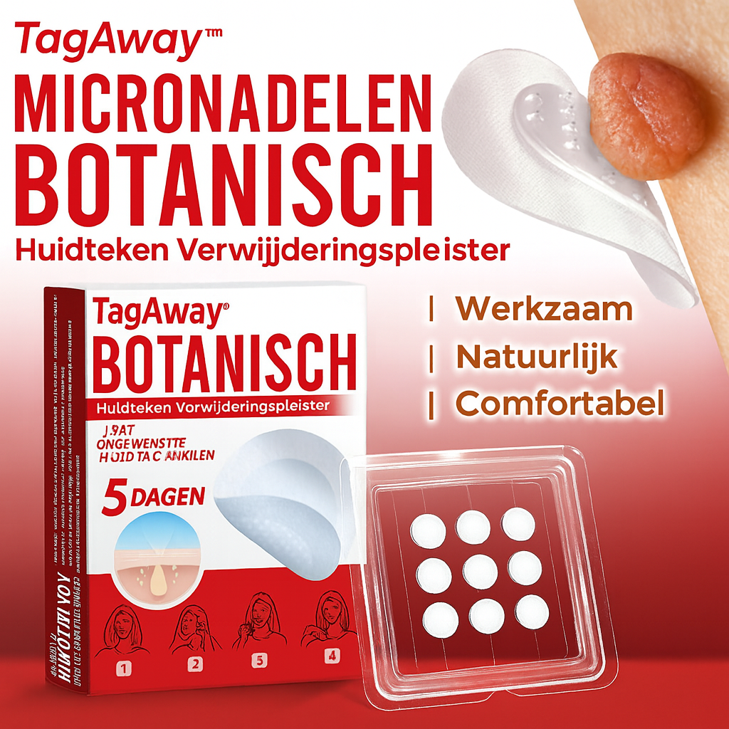 TagAway™ | Verwijder steelwratjes binnen 5 dagen!