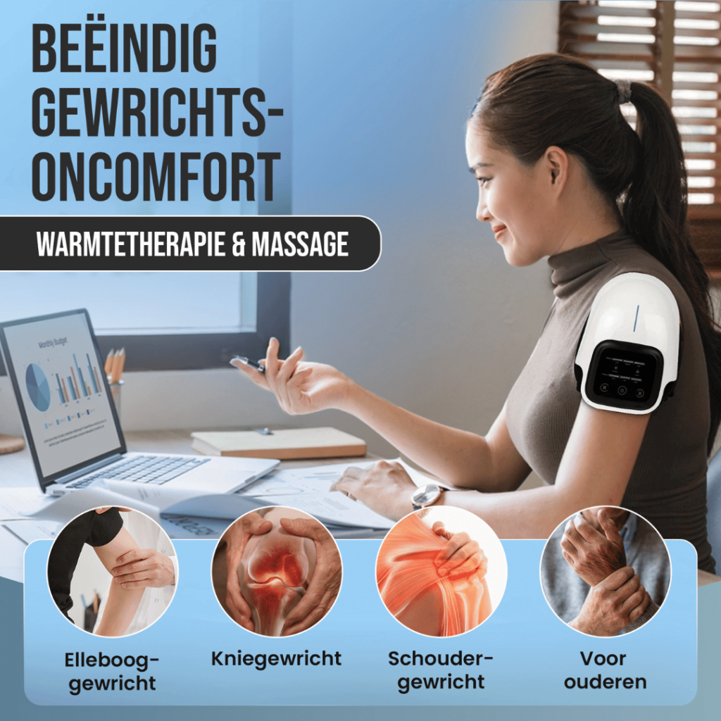 InfraRelief™ Roodlichttherapie knie massager