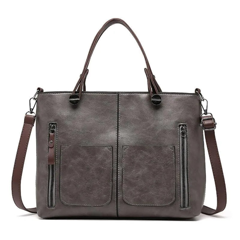 Arya - Vintage lederen schoudertas