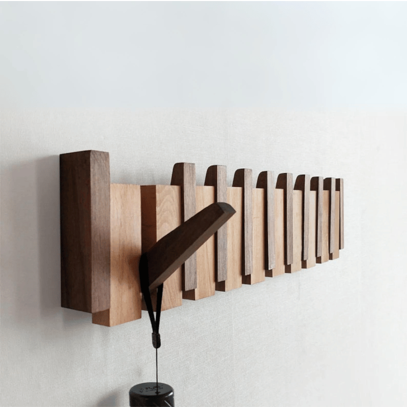 HarmonyHooks™ | Houten piano kapstok