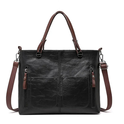 Arya - Vintage lederen schoudertas