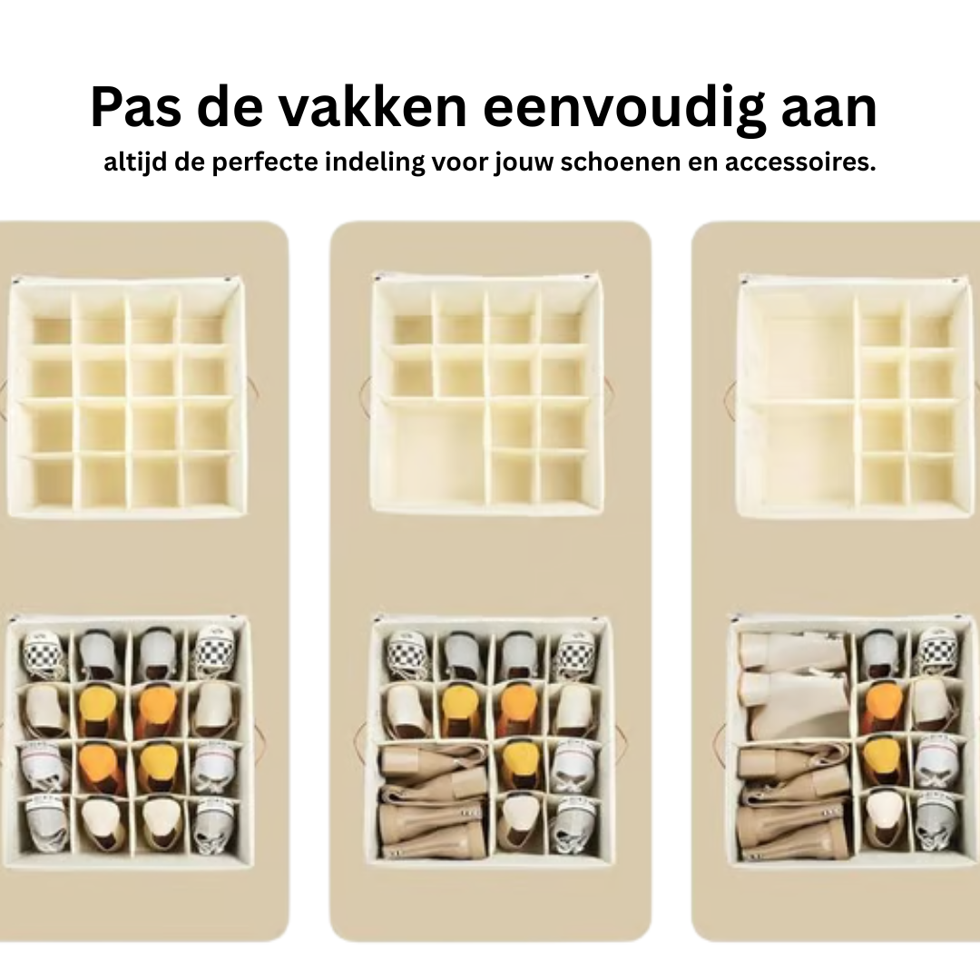 ShoeBox™ |  Eenvoudig en netjes opgeborgen!
