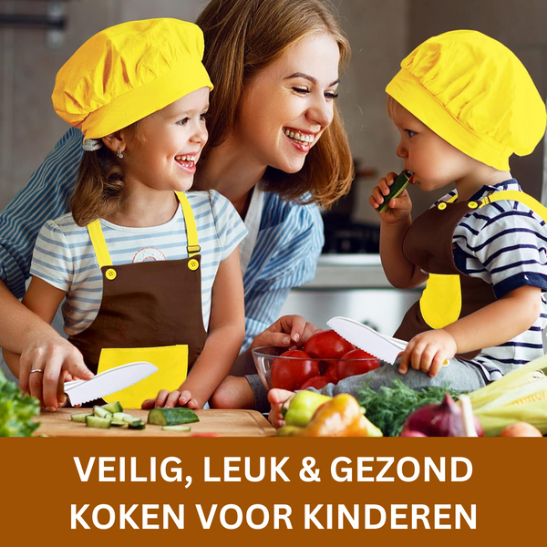 Junior keukenset | Koken met je kinderen is nog nooit zo veilig geweest!