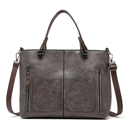 Arya - Vintage lederen schoudertas