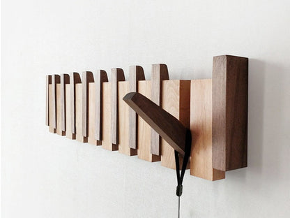 HarmonyHooks™ | Houten piano kapstok