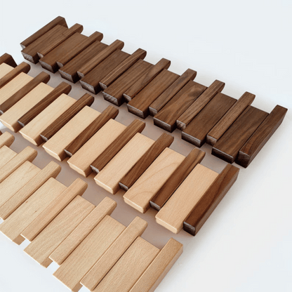 HarmonyHooks™ | Houten piano kapstok