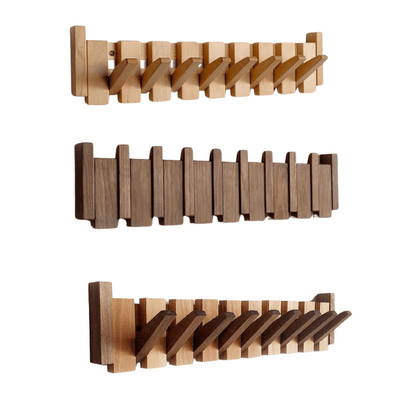 HarmonyHooks™ | Houten piano kapstok