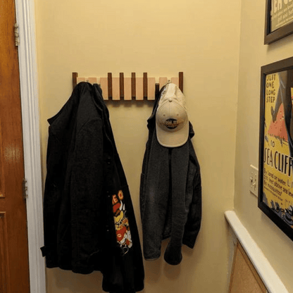 HarmonyHooks™ | Houten piano kapstok