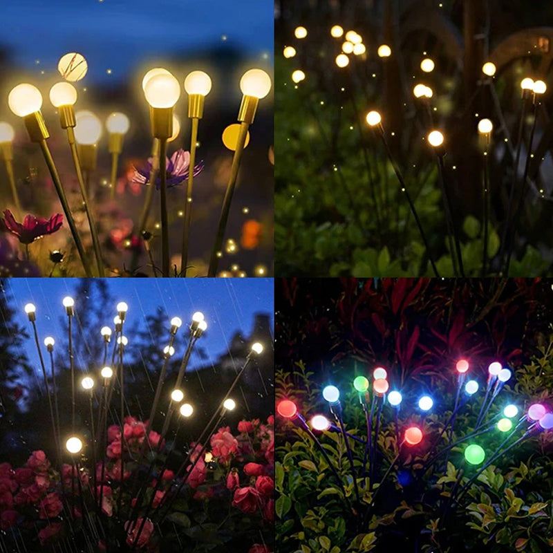 Solar Garden LED Firefly plug-in licht