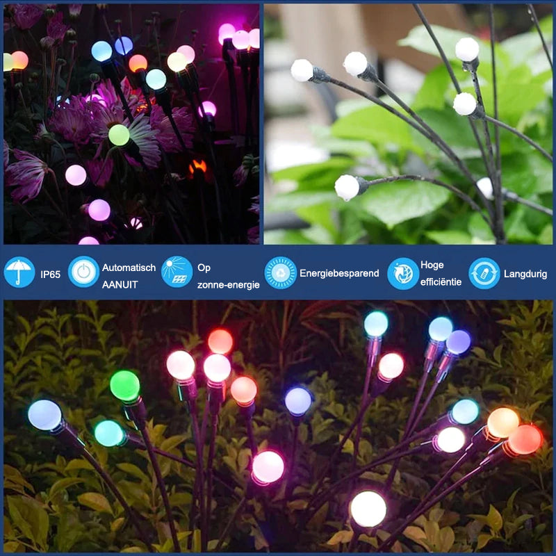 Solar Garden LED Firefly plug-in licht