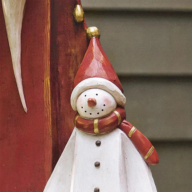 Snowman with Lantern decoration