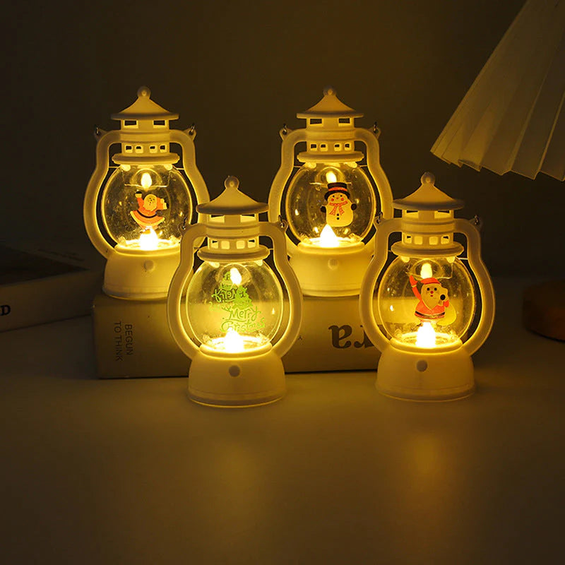 Kerst Draagbare Olie Lamp Decoratie