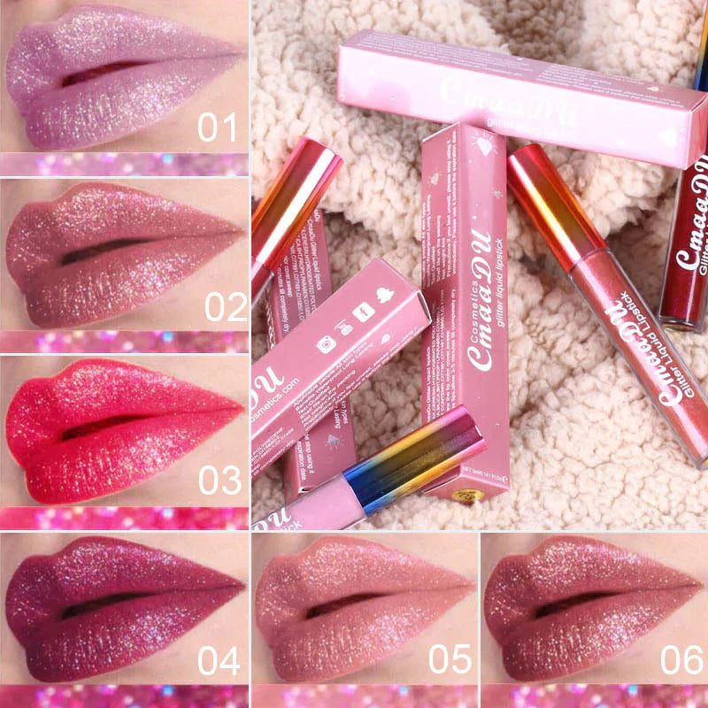 Sprankelende lippenstift