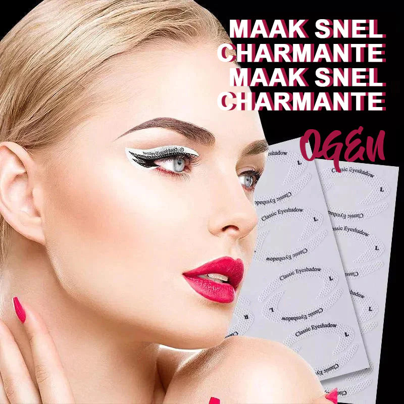 Snelle Eyeliner Oogschaduw Stencils