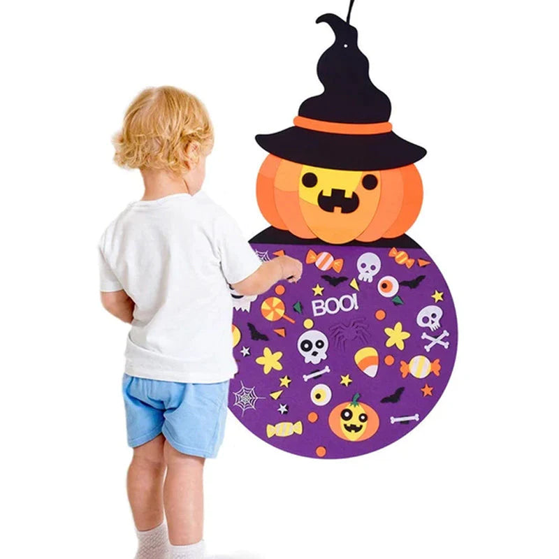 Kinderen Halloween DIY Vilt ambacht