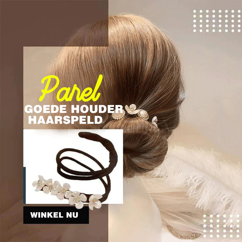 Pearl Bun Hlolder Haarspeld