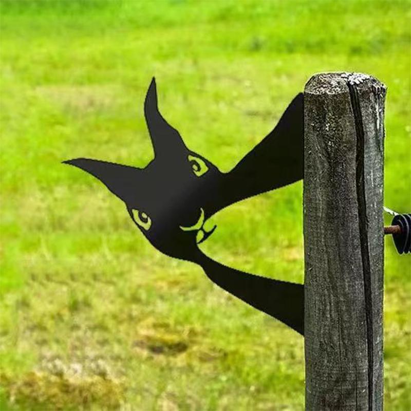 Boerderij gluren dieren metalen decoratie