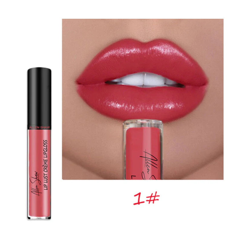 Romige make-up waterdichte lipgloss