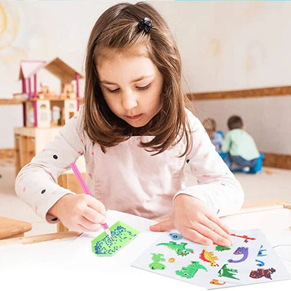 DIY cartoon diamanten plakkende schilderijen voor kinderen