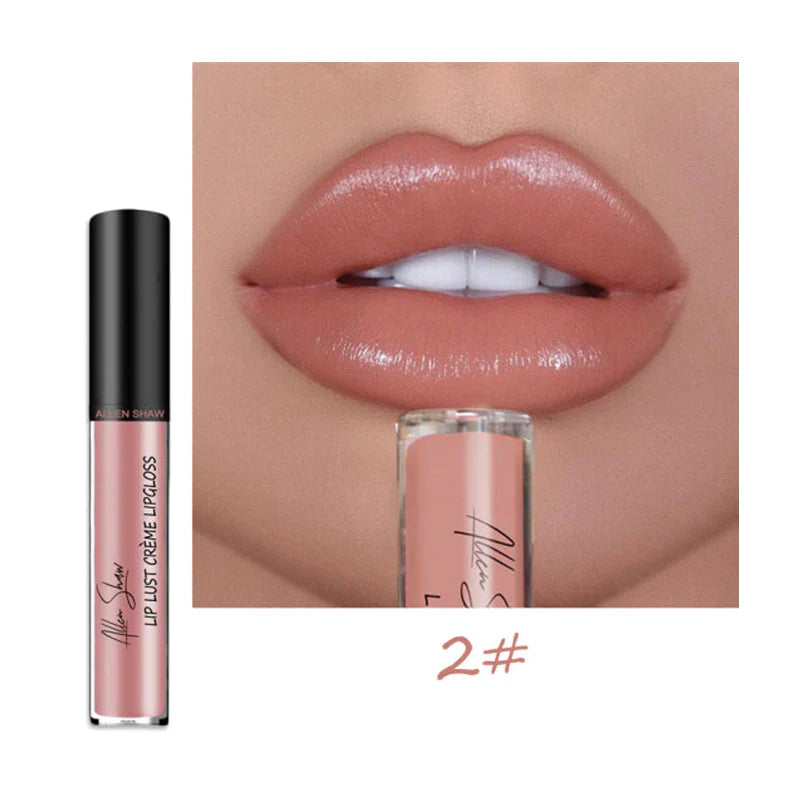 Romige make-up waterdichte lipgloss