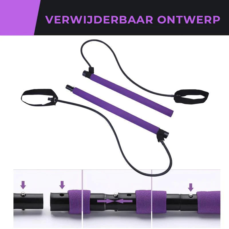 Producten Draagbare Pilates Bar Kit