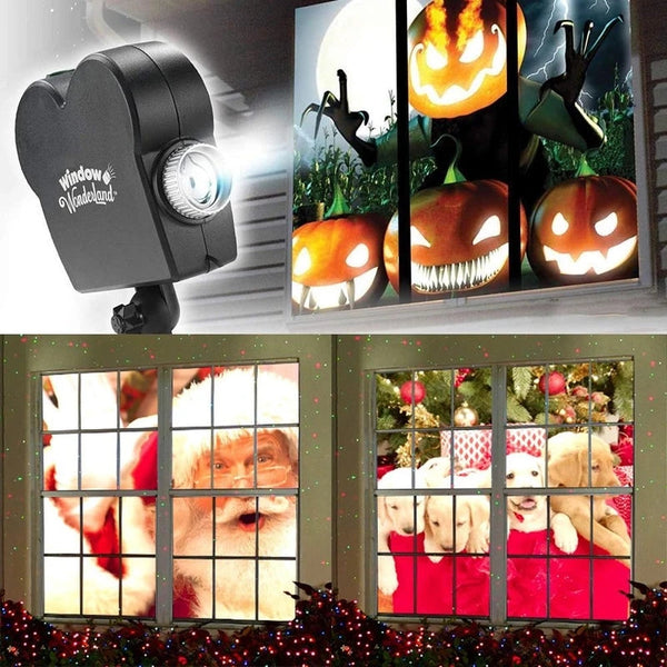 Halloween en Kerstmis Raamprojector