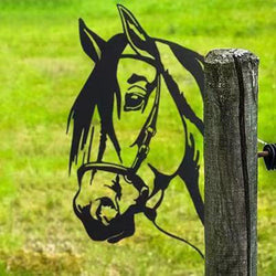 Boerderij gluren dieren metalen decoratie