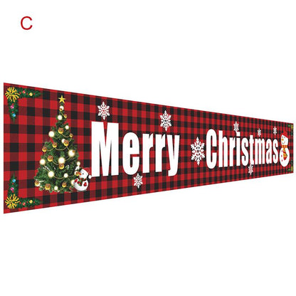 Kerst Outdoor Banner Vlag Trekken