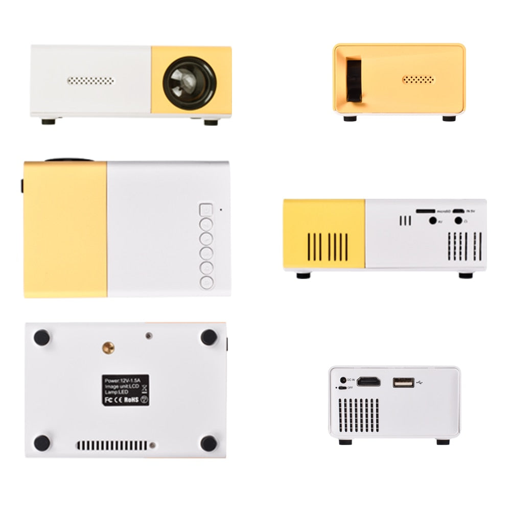 Spacebeam™- Draagbare Mini Home Projector HD 2023