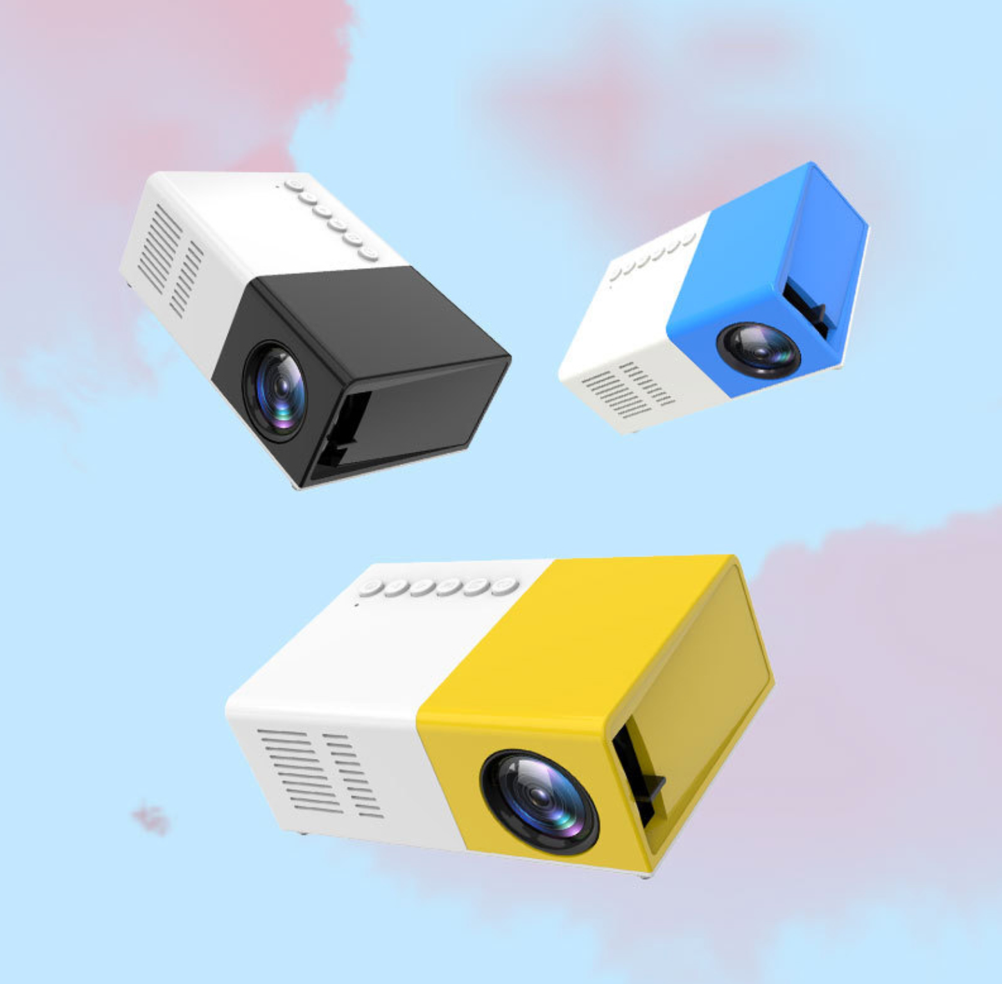 Spacebeam™- Draagbare Mini Home Projector HD 2023