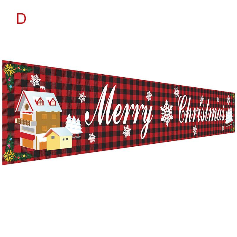 Kerst Outdoor Banner Vlag Trekken