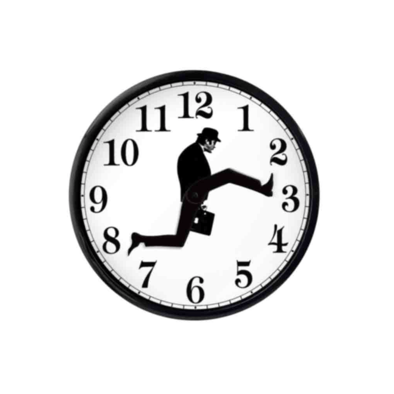 Finebay™ Ministry of Silly Walks Clock