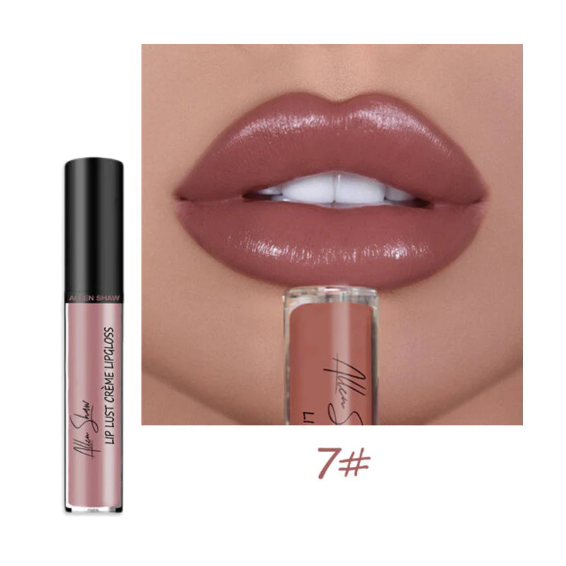 Romige make-up waterdichte lipgloss