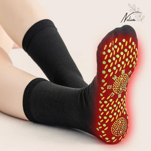 Socksdot® | Toermalijn zelfverwarmende acupressuur helende sokken