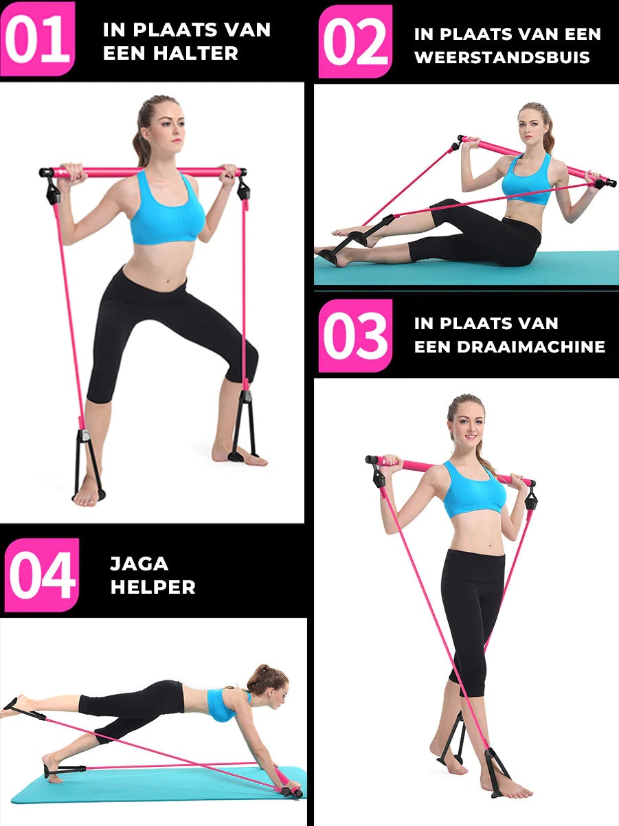 Producten Draagbare Pilates Bar Kit